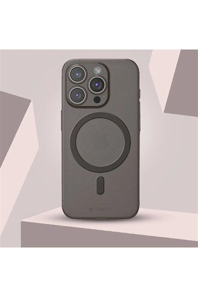 Mey İthalat®  iPhone 16 Pro Sense Magsafe Kapak - Şeffaf
