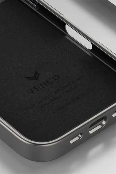 Mey İthalat®  iPhone 16 Pro Wave Kapak - Kahverengi