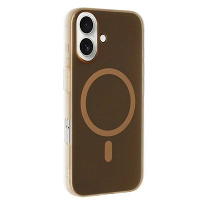 Mey İthalat®  iPhone 16 Tuna PC Slim Magsafe Kapak - Desert