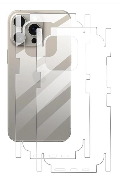 Mey İthalat®  iPhone 16E 360 Full Body Arka Koruyucu