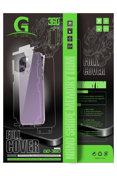 Mey İthalat®  iPhone 16E 360 Full Body Arka Koruyucu