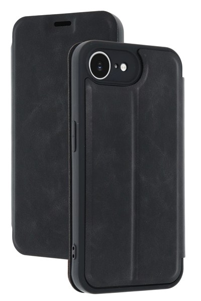 Mey İthalat®  iPhone 16E Kılıf Flip Cover - Siyah