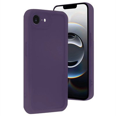 Mey İthalat®  iPhone 16E Kılıf Viera Silikon - Mor
