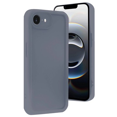 Mey İthalat®  iPhone 16E Kılıf Viera Silikon - Gri