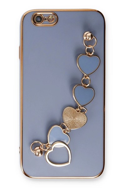 Mey İthalat®  iPhone 6 Kılıf Esila Silikon - Gri
