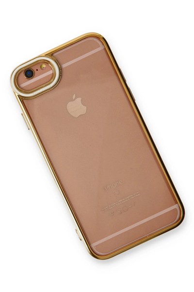 Mey İthalat®  iPhone 6 Kılıf Liva Lens Silikon - Beyaz