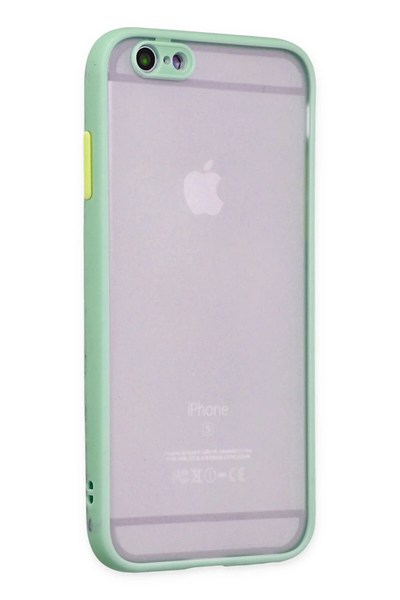 Mey İthalat®  iPhone 6 Kılıf Montreal Silikon Kapak - Turkuaz