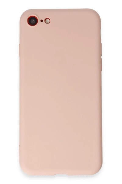 Mey İthalat®  iPhone 7 Kılıf First Silikon - Pudra