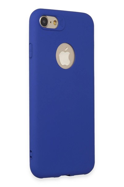 Mey İthalat®  iPhone 7 Kılıf First Silikon - Lacivert