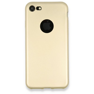 Mey İthalat®  iPhone 7 Kılıf First Silikon - Gold