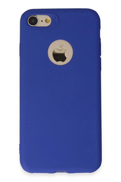Mey İthalat®  iPhone 7 Kılıf First Silikon - Lacivert
