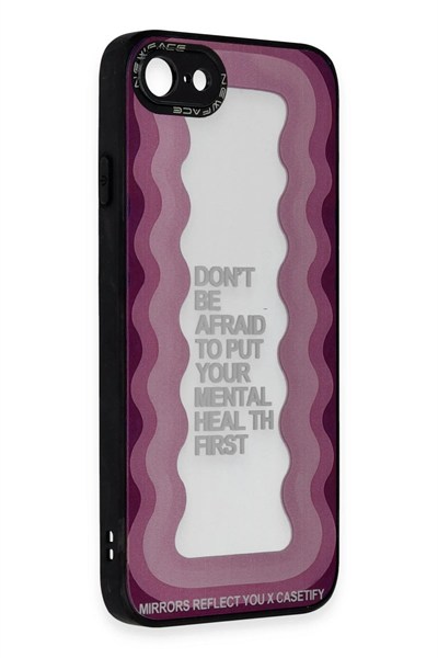 Mey İthalat®  iPhone 7 Kılıf Mirror Desenli Kapak - Mirror - 11