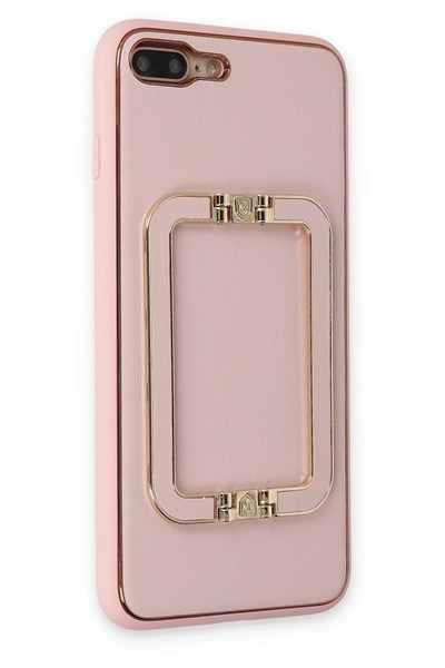 Mey İthalat®  iPhone 7 Plus Kılıf Coco Elit Kapak - Pembe