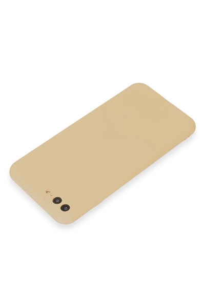 Mey İthalat®  iPhone 7 Plus Kılıf First Silikon - Gold