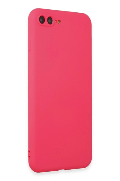 Mey İthalat®  iPhone 7 Plus Kılıf First Silikon - Pembe