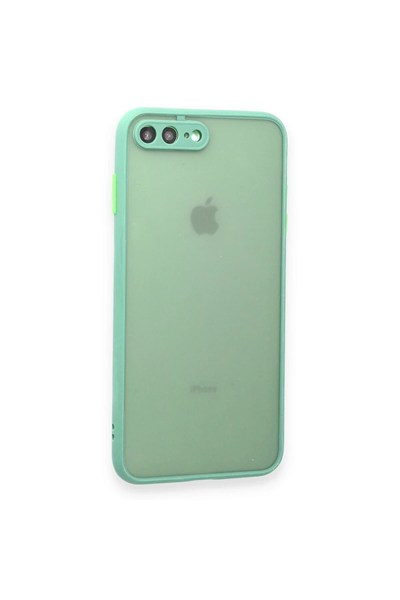 Mey İthalat®  iPhone 7 Plus Kılıf Montreal Silikon Kapak - Turkuaz