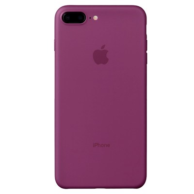 Mey İthalat®  iPhone 8 Plus Kılıf PP Ultra İnce Kapak - Pembe