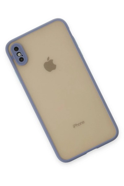 Mey İthalat®  iPhone X Kılıf Montreal Silikon Kapak - Gri