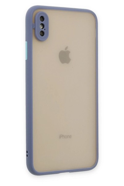 Mey İthalat®  iPhone X Kılıf Montreal Silikon Kapak - Gri