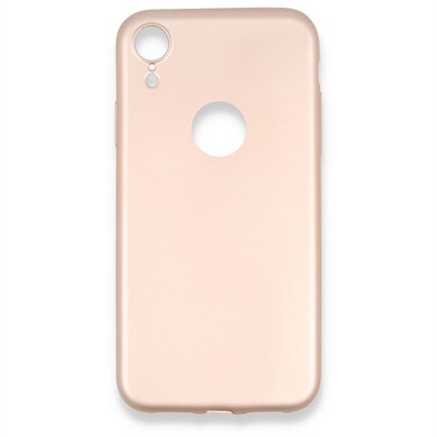 Mey İthalat®  iPhone XR Kılıf First Silikon - Rose Gold