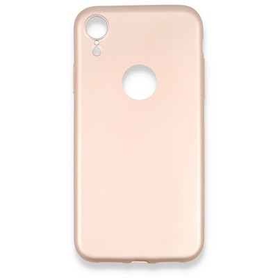 Mey İthalat®  iPhone XR Kılıf First Silikon - Rose Gold