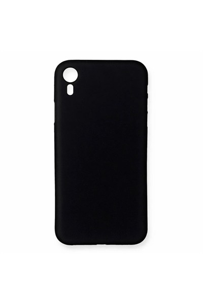 Mey İthalat®  iPhone XR Kılıf PP Ultra İnce Kapak - Siyah
