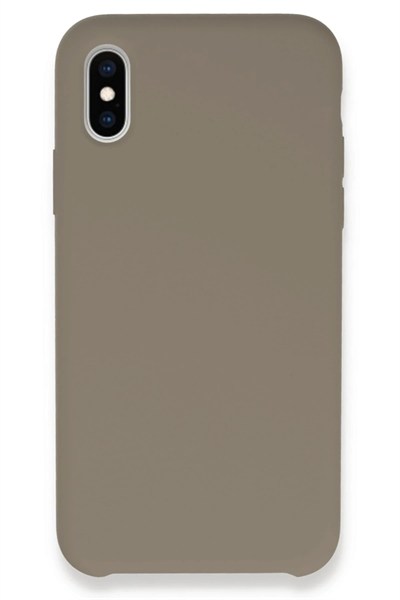 Mey İthalat®  iPhone XS Max Kılıf Lansman Legant Silikon - Bej