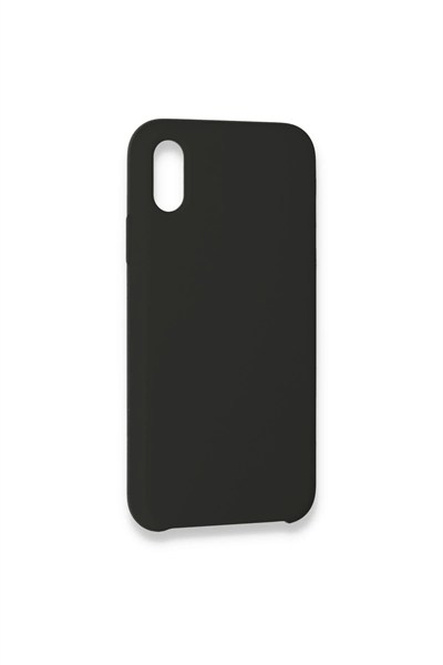 Mey İthalat®  iPhone XS Max Kılıf Lansman Legant Silikon - Siyah