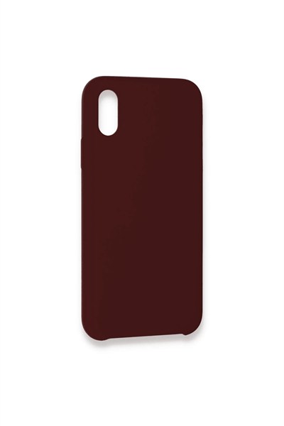 Mey İthalat®  iPhone XS Max Kılıf Lansman Legant Silikon - Bordo