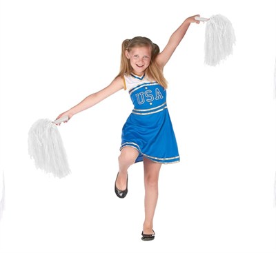 Mey İthalat® 1 Çift ( 2 Adet ) Beyaz Renk 23 Nisan Gösteri Ponponu