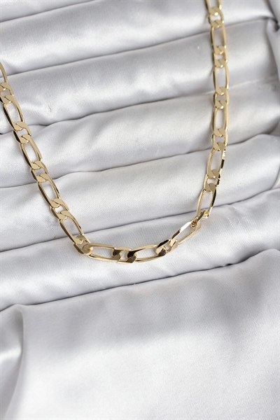 Mey İthalat® 14K Gold Renk Kaplama Model CM Kadın Kolye