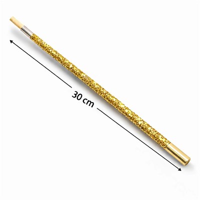 Mey İthalat® 30 cm Altın Gold Payetli Sigara Tutacağı – 1920’ler Gatsby Parti Aksesuarı