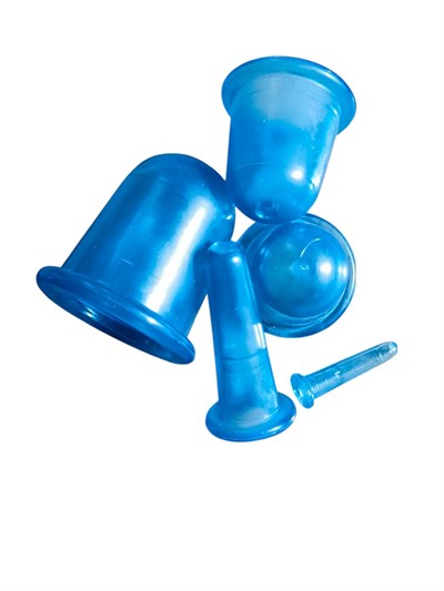 Mey İthalat® 4 Boy Yüz Ve Vücut Masaj Kupası Facıal Cuppıng