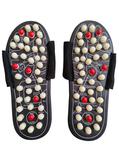 Mey İthalat® Ayak Masajı Akupunktur Terliği (42-43 Numara)