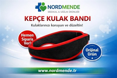 Mey İthalat® Ayarlanabilir Kepçe Kulak Bandı | Ameliyat Sonrası İçin Tasarlanmış Kulak Düzeltici | Çocuk & Yetişkin Uyumlu