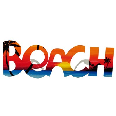Mey İthalat® Beach Yazılı Parti Gözlüğü Yaza Merhaba Hawaii Show Gözlüğü 19x6 cm