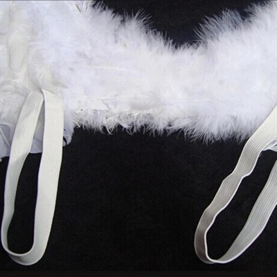 Mey İthalat® Beyaz Renkli Orta Boy Çocuk Melek Kanadı 30x45 cm