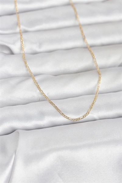 Mey İthalat® CM 14K Gold Renk 60 cm Zincirli Kadın Kolye