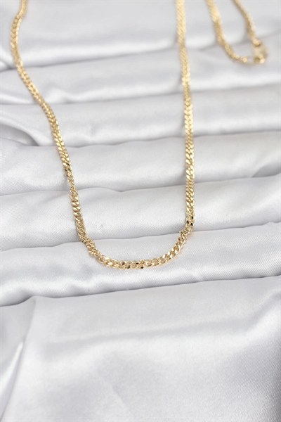Mey İthalat® CM 14K Gold Renk 60 cm Zincir Kadın Kolye