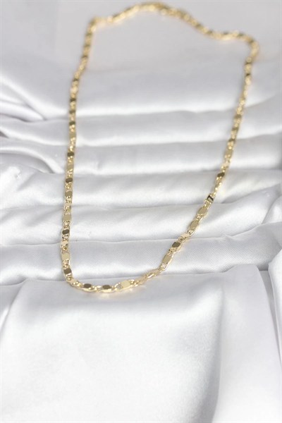 Mey İthalat® CM 14K Gold Renk Arpa Model 45 cm Kadın Kolye