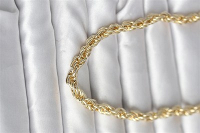 Mey İthalat® CM 14K Gold Renk Kalın Burgu Zincirli Model 60 cm Kadın Kolye