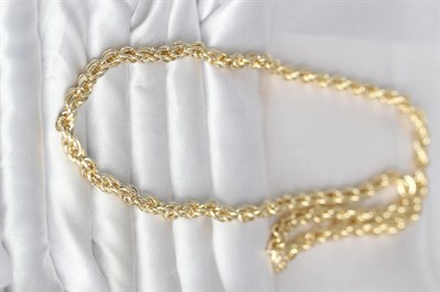 Mey İthalat® CM 14K Gold Renk Kalın Burgu Zincirli Model 60 cm Kadın Kolye