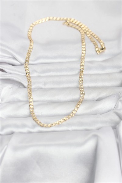 Mey İthalat® CM 14K Gold Renk Zincir Model 60 cm Kadın Kolye