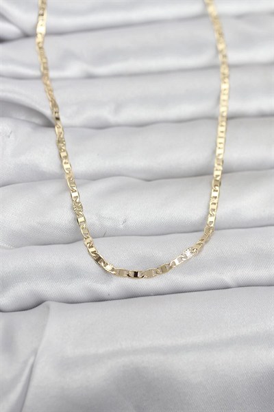 Mey İthalat® CM 14K Gold Renk Zincir Model 60 cm Kadın Kolye