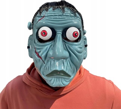 Mey İthalat® Frankenstein Temalı Sallanan Oynar Gözlü Maske