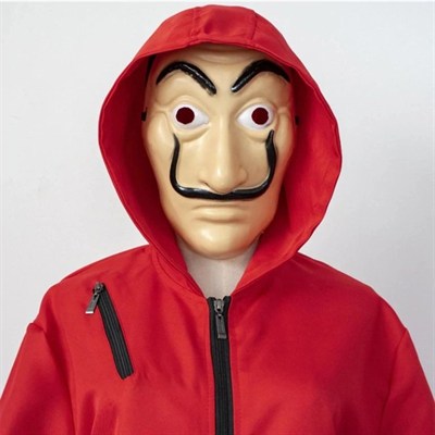 Mey İthalat® La Casa De Papel Salvador Dali Maskesi Orjinal İthal Ürün