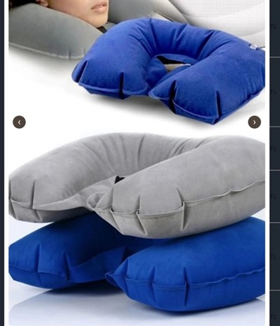 Mey İthalat® NORDMENDE Premium Seyahat Boyunluğu Uçak Otobüs Araç Ofis İçin Ergonomik Boyun Destek Yastığı