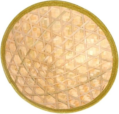 Mey İthalat® Naturel Renk Cambodia Kamboçyalı Vietnam Şapkası PVC Hasır