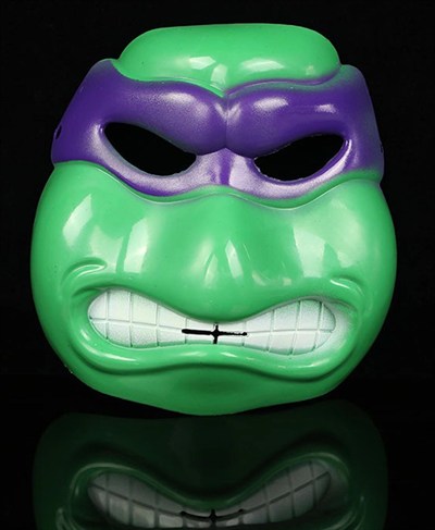 Mey İthalat® Ninja Kaplumbağalar Maskesi Donatello Maskesi