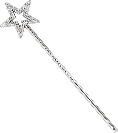 Mey İthalat® Peri Asası - Yıldız Peri Sopası - Yıldız Peri Değneği - Yıldız Asa 34 cm